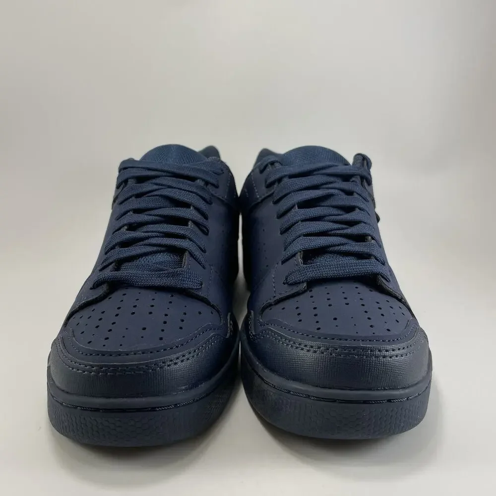 Giro Jacket II Cycling Shoes Navy Blue Mens Size 8 Flat Pedal MTB Vibram Soles